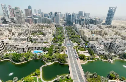 شقة - غرفة نوم - 1 حمام للايجار في جولف تاورز - أبراج الجولف - ذا فيوز - دبي