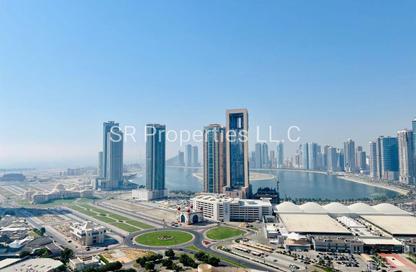 Apartment - 3 Bedrooms - 4 Bathrooms for rent in Zakhir Tower 1 - Zakhir Towers - Al Taawun - Sharjah