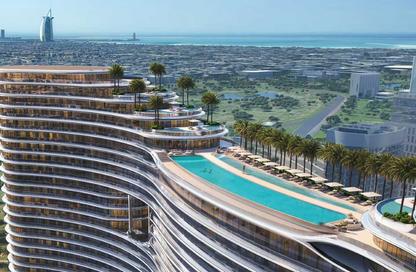 Apartment - 1 - 1 for sale in Binghatti Aquarise - Business Bay - Dubai
