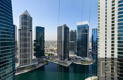 شقة - غرفة نوم - 2 حمامات للايجار في خور الجميرا 1 - أبراج خور الجميرا - (JLT) مجمع X - أبراج بحيرات الجميرا - دبي