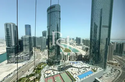 شقة - غرفة نوم - 2 حمامات للايجار في برج البوابة 1 - شمس أبوظبي - جزيرة الريم - أبوظبي