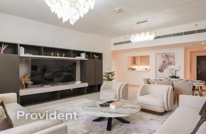 Apartment - 3 Bedrooms - 3 Bathrooms for rent in Boulevard Crescent Tower 1 - BLVD Crescent - Downtown Dubai - Dubai