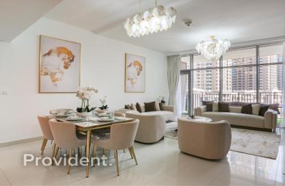 Apartment - 3 Bedrooms - 3 Bathrooms for rent in Boulevard Crescent Tower 1 - BLVD Crescent - Downtown Dubai - Dubai