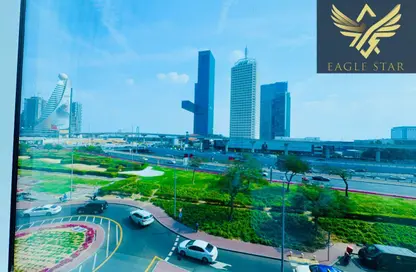 شقة - 2 غرف نوم - 3 حمامات للايجار في برج دوجا - شارع الشيخ زايد - دبي