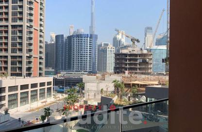 Apartment - Studio - 1 Bathroom for rent in Peninsula Five - Peninsula - Business Bay - Dubai