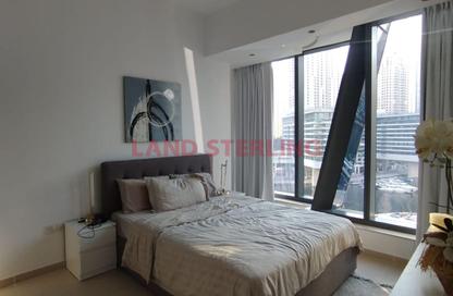 Apartment - 1 Bedroom - 2 Bathrooms for rent in Silverene Tower B - Silverene - Dubai Marina - Dubai