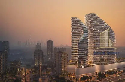 Retail - Studio - 1 Bathroom for sale in Binghatti Skyflame 2 - Binghatti Skyflame - Majan - Dubai Land - Dubai