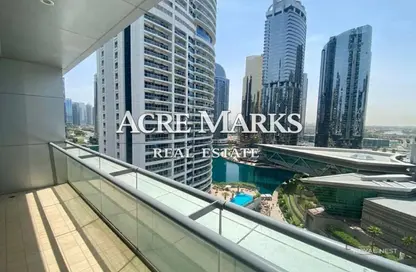 Apartment - Studio - 1 Bathroom for rent in Indigo Tower - JLT Cluster D - Jumeirah Lake Towers - Dubai