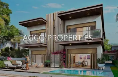 Villa - 6 Bedrooms - 7 Bathrooms for sale in Nice - Damac Lagoons - Dubai