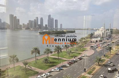 Co-working space - Studio - 2 Bathrooms for rent in Ali Mousa Tower 1 - Al Majaz 2 - Al Majaz - Sharjah