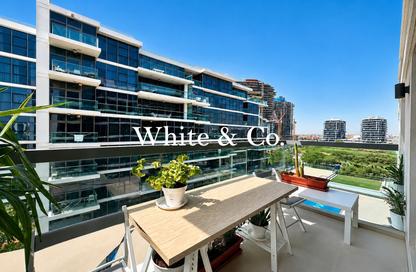 Apartment - 1 - 2 for sale in Golf Panorama B - Golf Panorama - Golf Town - Damac Hills - Dubai