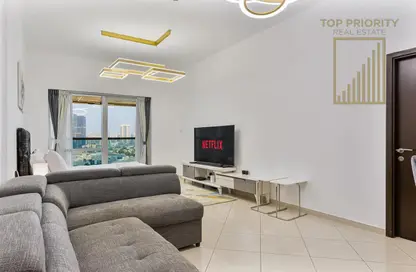 شقة - غرفة نوم - 2 حمامات للايجار في برج كونكورد - (JLT) مجمع H - أبراج بحيرات الجميرا - دبي