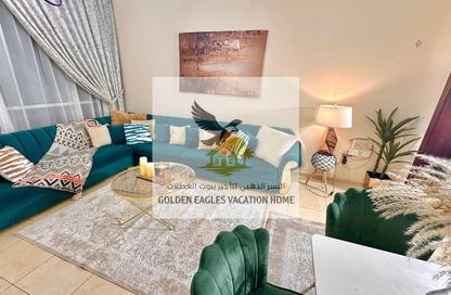 Apartment - 1 Bedroom - 2 Bathrooms for rent in Beach Tower 1 - Al Khan Lagoon - Al Khan - Sharjah Apartment - 1 Bedroom - 2 Bathrooms for rent in Beach Tower 1 - Al Khan Lagoon - Al Khan - Sharjah