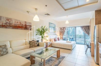 Apartment - Studio - 1 Bathroom for rent in Goldcrest Views 1 - JLT Cluster V - Jumeirah Lake Towers - Dubai