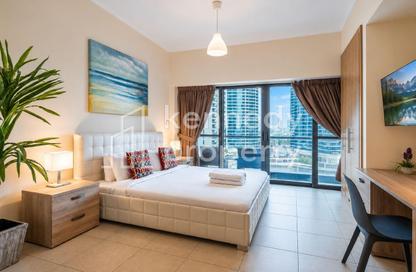 Apartment - Studio - 1 Bathroom for rent in Goldcrest Views 1 - JLT Cluster V - Jumeirah Lake Towers - Dubai