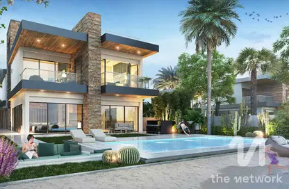 Villa - 6 Bedrooms - 7 Bathrooms for sale in Costa Brava 1 - Costa Brava - Damac Lagoons - Dubai