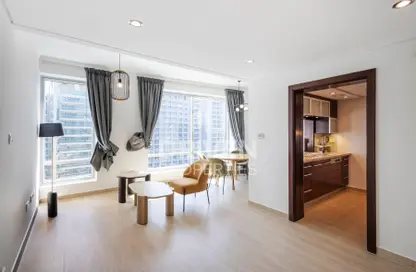 شقة - غرفة نوم - 1 حمام للايجار في B برج فيوز - برج فيوز - وسط مدينة دبي - دبي