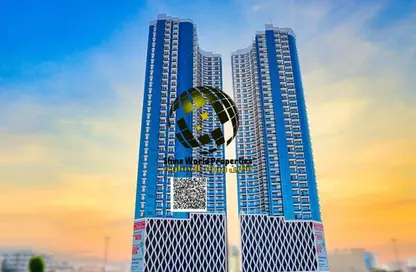 Apartment - 1 Bedroom - 1 Bathroom for sale in Oasis Tower - Al Rashidiya 1 - Al Rashidiya - Ajman