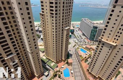Apartment - 2 - 3 for rent in Rimal 1 - Rimal - Jumeirah Beach Residence - Dubai