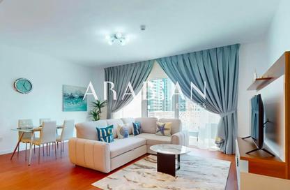 Apartment - 1 - 2 for rent in La Vie - Jumeirah Beach Residence - Dubai