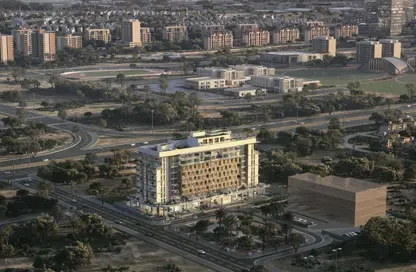 Apartment - 1 Bedroom - 2 Bathrooms for sale in Ghaff Land Residence - Dubai Studio City - Dubai