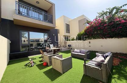 Townhouse - 3 Bedrooms - 4 Bathrooms for rent in Maple 2 - Emirates Gardens 2 - District 14 - Jumeirah Village Circle - Dubai