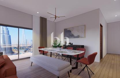 شقة - 3 غرف نوم - 2 حمامات للايجار في بوليفارد بوينت - وسط مدينة دبي - دبي