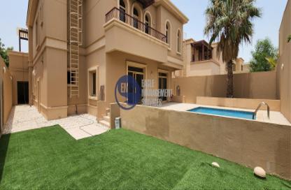 Villa - 4 Bedrooms - 6 Bathrooms for rent in Golf Gardens - Khalifa City - Abu Dhabi