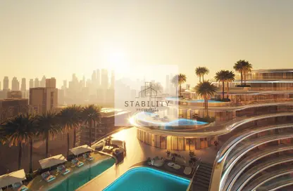 Apartment - 2 Bedrooms - 3 Bathrooms for sale in Binghatti Aquarise - Business Bay - Dubai