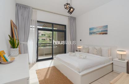 Apartment - 1 - 1 for rent in Al Nakheel 4 - Al Nakheel - Greens - Dubai