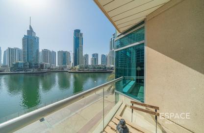 Apartment - 1 Bedroom - 2 Bathrooms for rent in Bonaire Tower - Park Island - Dubai Marina - Dubai