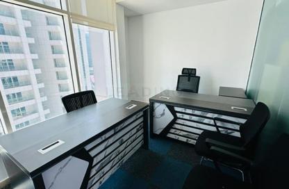 Business Centre - Studio - 1 Bathroom for rent in Clover Bay Tower - Business Bay - Dubai
