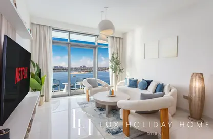 Apartment - 2 Bedrooms - 2 Bathrooms for rent in Beach Vista Tower 1 - Beach Vista - EMAAR Beachfront - Dubai Harbour - Dubai