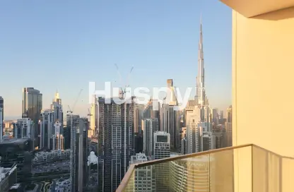 شقة - 1 حمام للبيع في بنينسولا ثري - بنينسولا - الخليج التجاري - دبي