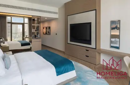 شقة - 1 حمام للبيع في فندق ومساكن برج باراماونت - الخليج التجاري - دبي