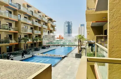 شقة - غرفة نوم - 2 حمامات للايجار في بن غاطي روز - منطقة 15 - قرية جميرا الدائرية - دبي