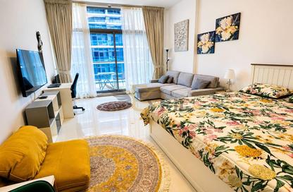 Apartment - Studio - 1 for rent in Golf Promenade 3B - Golf Promenade 3 - Golf Town - Damac Hills - Dubai