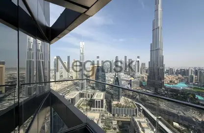 شقة - 2 غرف نوم - 3 حمامات للايجار في فندق العنوان- سكاي فيو 2 - أبراج العنوان سكاي فيو - وسط مدينة دبي - دبي
