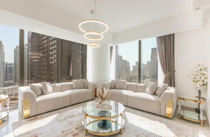 Apartment - 2 Bedrooms - 3 Bathrooms for rent in Boulevard Point - Downtown Dubai - Dubai