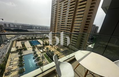 Apartment - Studio - 1 Bathroom for rent in Golden Dream Tower 1 - District 18 - Jumeirah Village Circle - Dubai