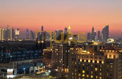 Apartment - 2 - 2 for rent in Binghatti Ivory - Dubai Healthcare City 2 - Al Jaddaf - Dubai