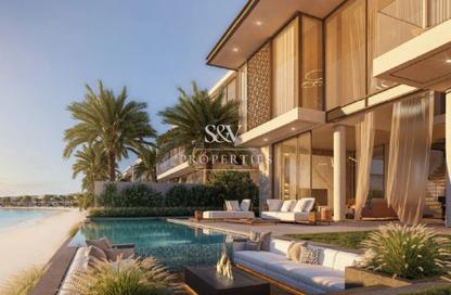 Villa - 6 - 5 for sale in Palm Jebel Ali Frond D - Palm Jebel Ali - Dubai