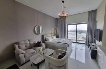 Apartment - Studio - 1 Bathroom for rent in Wavez Residence - Liwan - Dubai Land - Dubai