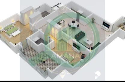 Apartment - 3 - 3 for sale in Al Rashidiya Towers - Al Rashidiya - Ajman Downtown - Ajman