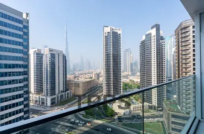 شقة - 1 حمام للايجار في ماركيز سكوير تاور - الخليج التجاري - دبي