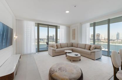 Apartment - 3 Bedrooms - 2 Bathrooms for rent in Beach Mansion Tower 2 - Beach Mansion - Emaar Beachfront - Dubai Harbour - Dubai