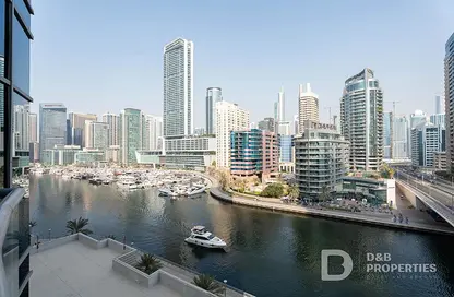 Apartment - 3 Bedrooms - 3 Bathrooms for sale in Marina Wharf 2 - Marina Wharf - Dubai Marina - Dubai