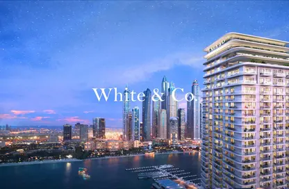 Apartment - 3 Bedrooms - 4 Bathrooms for sale in Beachgate by Address - Emaar Beachfront - Dubai Harbour - Dubai