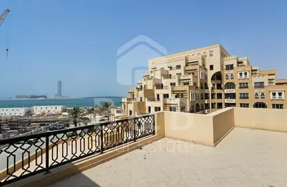 شقة - غرفة نوم - 2 حمامات للايجار في كهرمان - باب البحر - جزيرة المرجان - رأس الخيمة