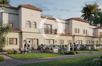 Townhouse - 3 - 4 for sale in Carmona - Bloom Living - Zayed City (Khalifa City C) - Khalifa City - Abu Dhabi
